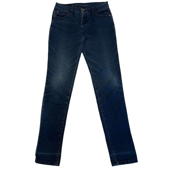CELEBRITY PINK SKINNY STRETCH BLUE DENIM JEANS MC2410D12 SIZE 1 - Picture 1 of 12